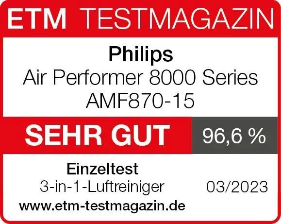 Philips Series 8000 AMF870 - Kühllüfter/Heizer/Luftreiniger