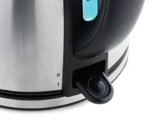 WMF Stelio 0413020012 - 1,7 l - 2400 W - Schwarz - Edelstahl - Edelstahl - Kunststoff - Wasserstandsanzeige - Überhitzungsschutz