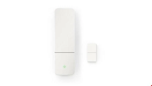 Bosch Smart Home Tür-/Fensterkontakt II, Smarter Sensor zum energieeffizienten Heizen, kompatibel mit Amazon Alexa und Google Assistant