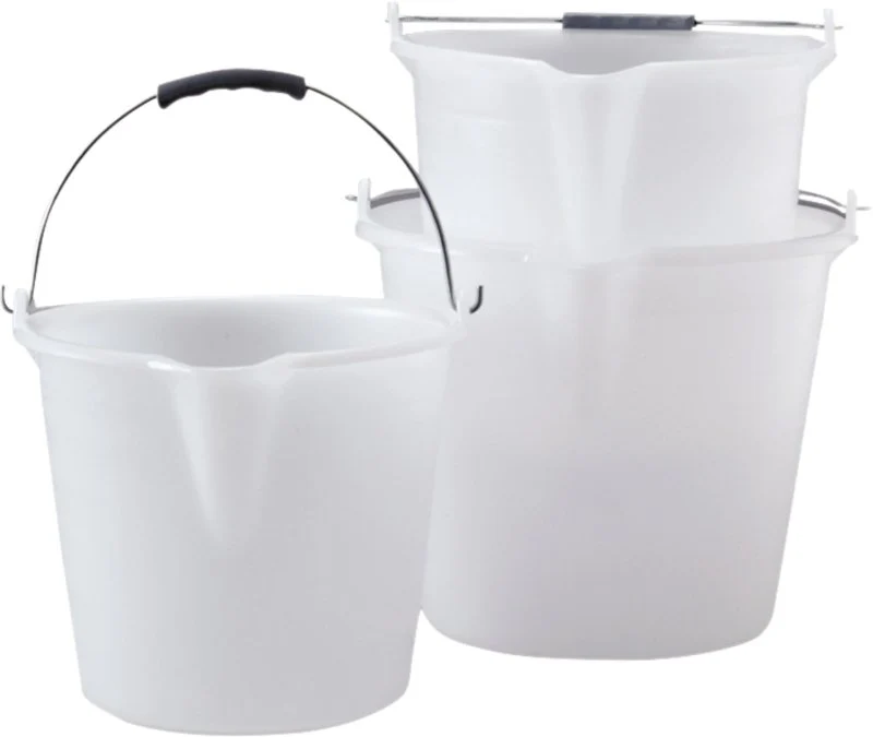 Schneider Eimer weiß-natur mit Ausguss 12l Ø30cm