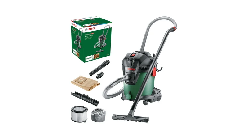 Bosch Nass- und Trocken Staubsauger AdvancedVac 20 (1200 Watt, 20 Liter Behältervolumen, in Karton)