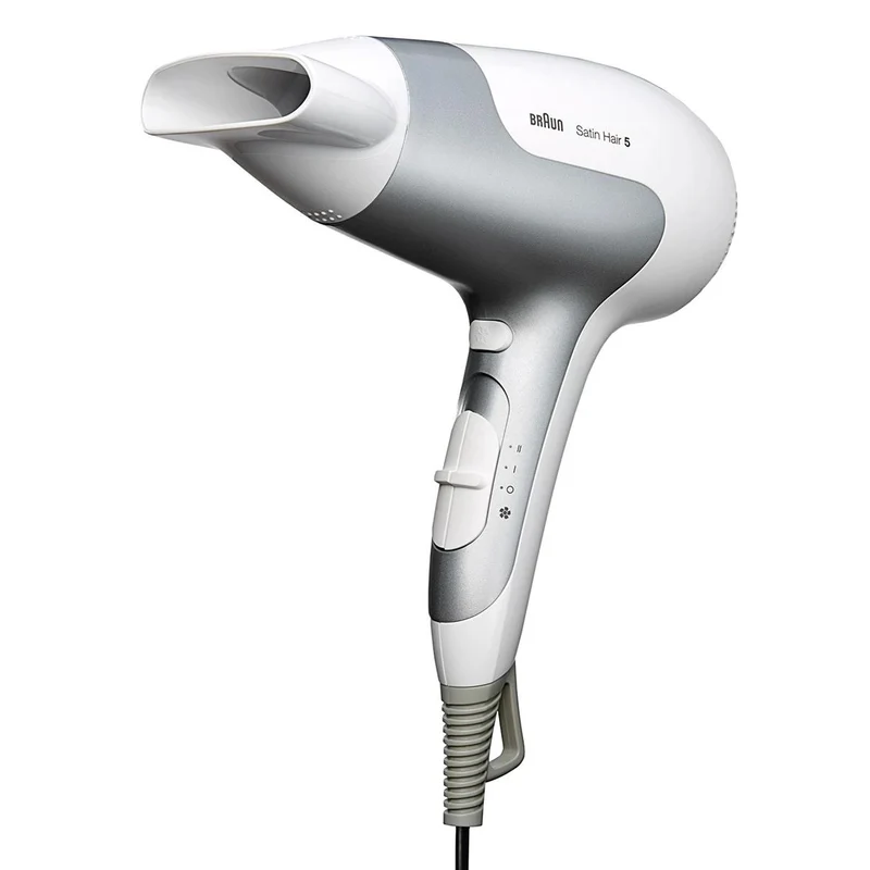 Braun HD580 - Silber - Weiß - Monochromatisch - Hängeschlaufe - Tasten - Schieber - 2500 W - 1 Stück(e)