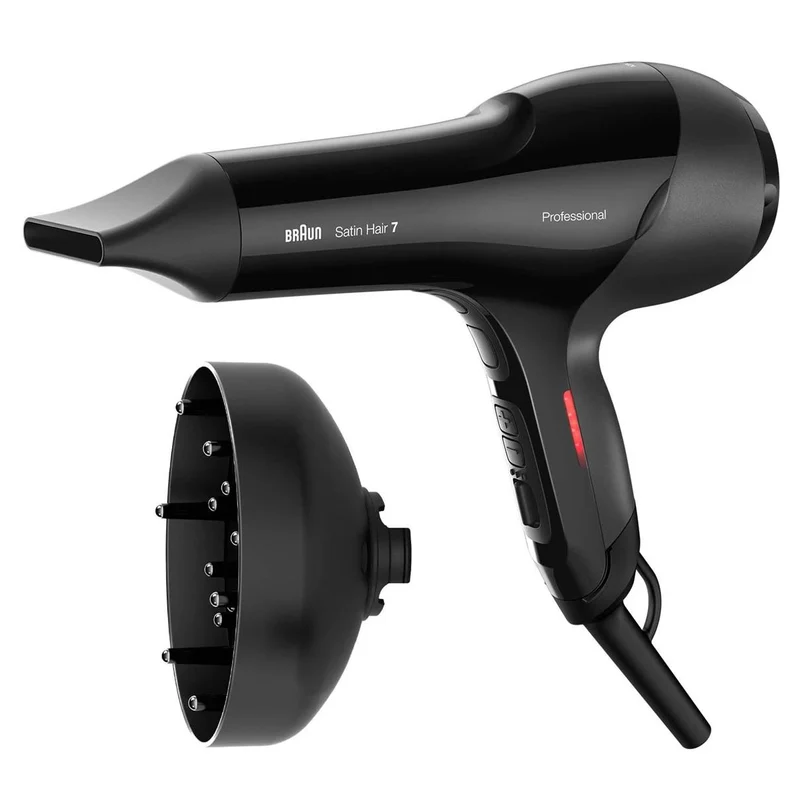 Braun HD785 - 70 °C - Schwarz - Monochromatisch - Hängeschlaufe - Tasten - Schieber - 2000 W