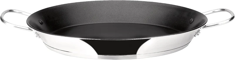 IBILI - Paella-Pfanne Bistrot, 32 cm, Edelstahl, Anti-Haft, 5 Portionen, geeignet für Induktion 32 x