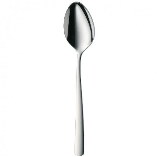 WMF Boston Edelstahl Besteck Set 6 Personen, Essbesteck Set 30 teilig, Monobloc-Messer mit Wellenschliff, Cromargan Edelstahl poliert, spülmaschinenfest