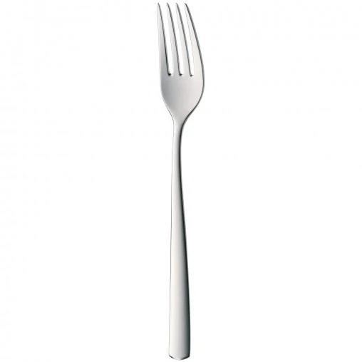 WMF Boston Edelstahl Besteck Set 6 Personen, Essbesteck Set 30 teilig, Monobloc-Messer mit Wellenschliff, Cromargan Edelstahl poliert, spülmaschinenfest