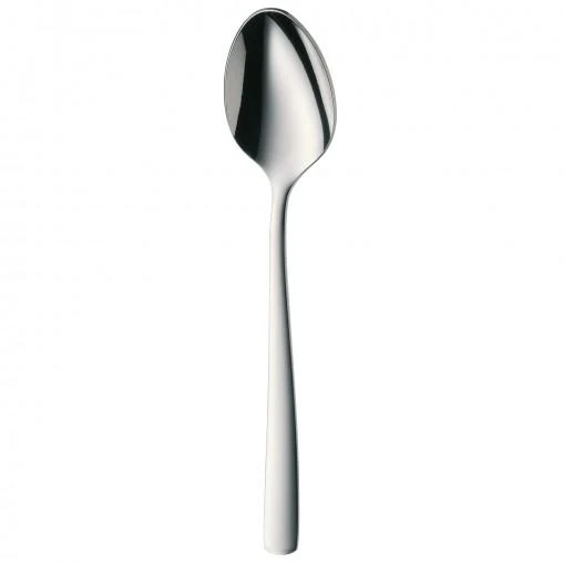 WMF Boston Edelstahl Besteck Set 6 Personen, Essbesteck Set 30 teilig, Monobloc-Messer mit Wellenschliff, Cromargan Edelstahl poliert, spülmaschinenfest