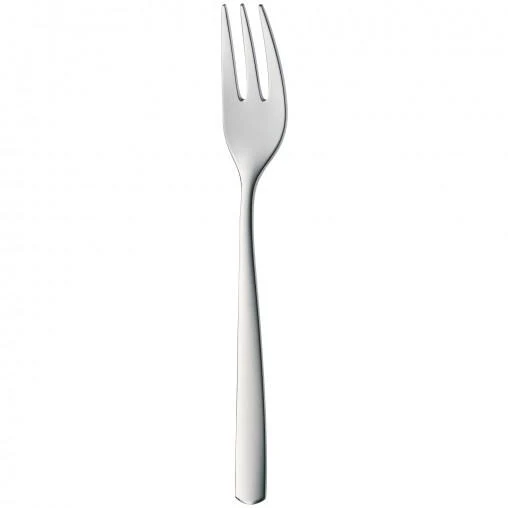 WMF Boston Edelstahl Besteck Set 6 Personen, Essbesteck Set 30 teilig, Monobloc-Messer mit Wellenschliff, Cromargan Edelstahl poliert, spülmaschinenfest