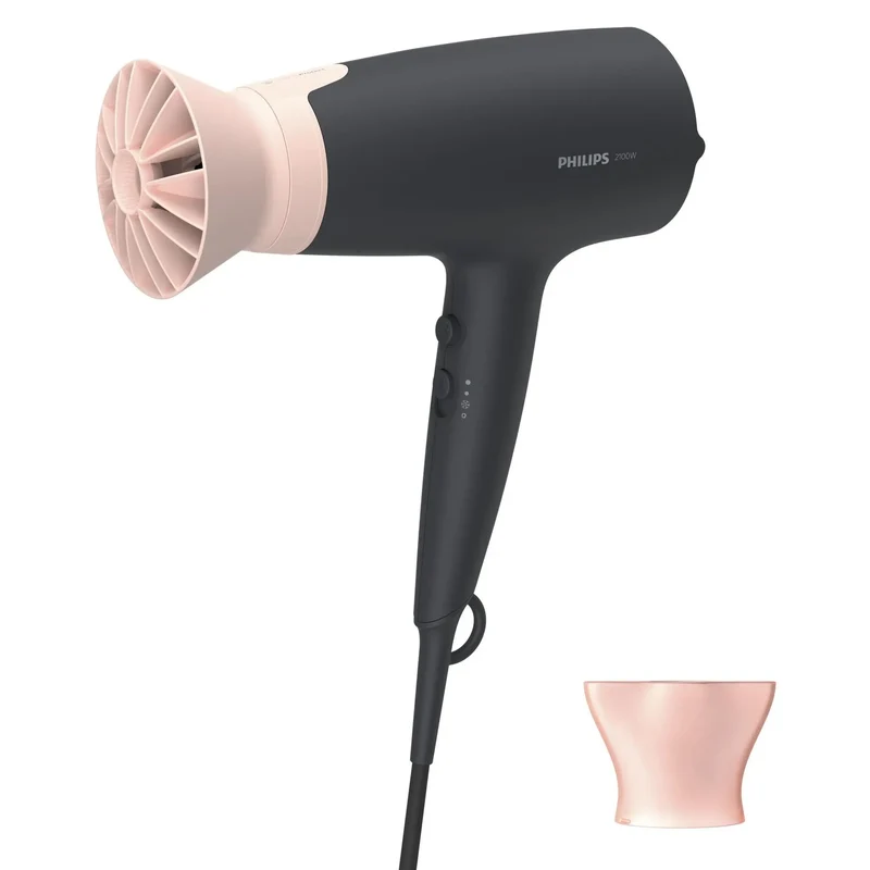 Philips 3000 series BHD350/10 Haartrockner - Gleichstrom - Schwarz - Pink - Hängender Ring - 1,8 m - 2100 W - 220 - 240 V