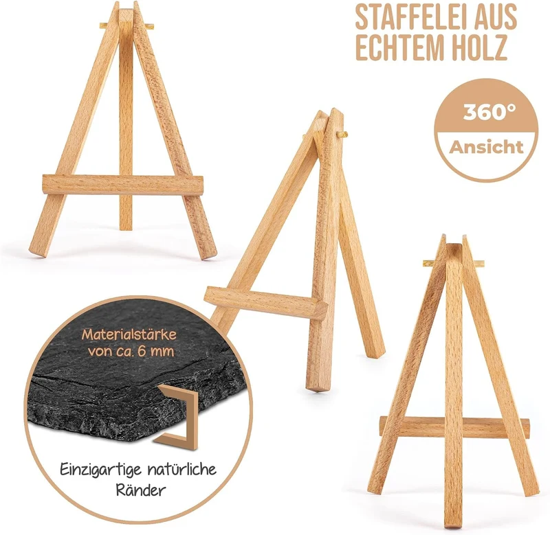 Tier-Schieferplatte Gedenktafel für Tiere - mit Foto bedrucken - Wir vermissen dich - Haustiere Grab