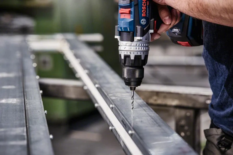 Bosch Professional 25tlg. HSS Spiralbohrer PointTeQ Set (für Metall, ProBox, Zubehör Bohrschrauber)