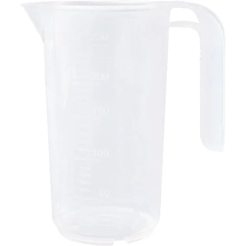 Schneider Messbecher 0,25l transparent PP mit offenem Griff
