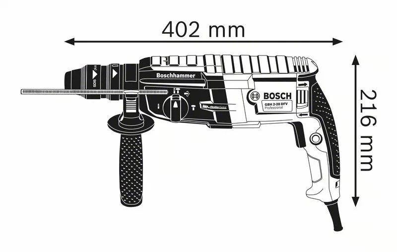 Bosch Professional Bohrhammer GBH 2-28 F