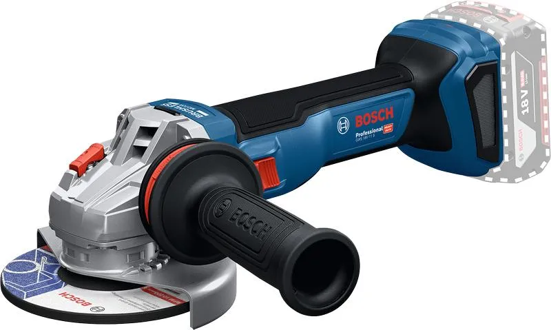 Bosch Professional 18V System Akku-Winkelschleifer GWS 18V-11 S inkl. L-BOXX - 06019N4001
