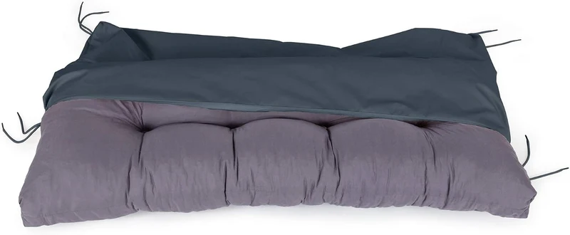 Spatium Bankauflage abnehmbar Bezug wasserdicht Sitz + Rücken gesteppt Bankkissen Bankpolster Polste