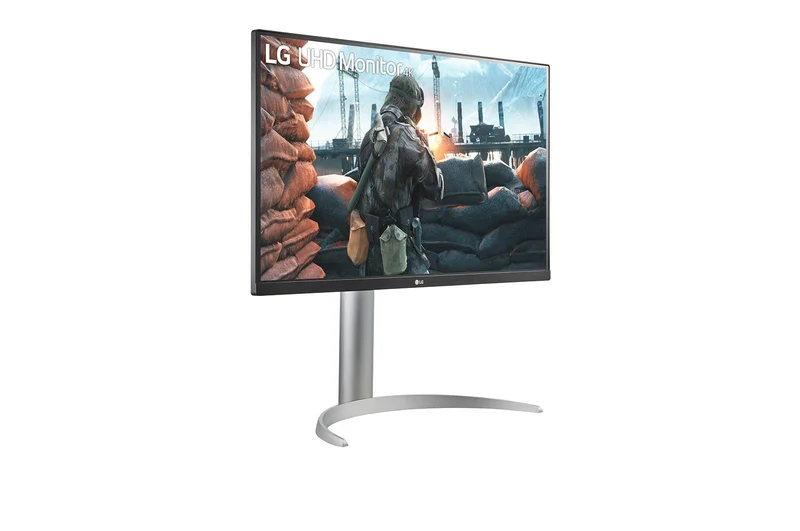 LG Monitor 27UP650K-W.AEU 27UP650K-W Silber/Schwarz 27" - Flachbildschirm (TFT/LCD) - 68,6 cm
