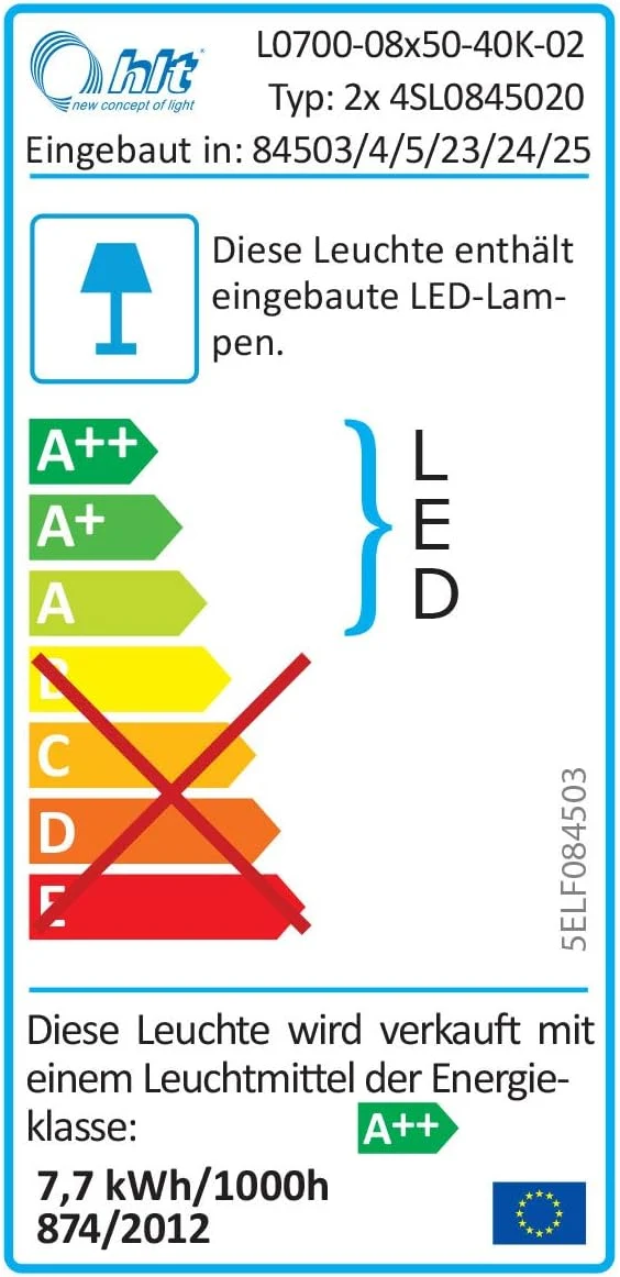 FACKELMANN LED Spiegel linear Mirrors/Wandspiegel mit LED-Beleuchtung/Masse (B x H x T): ca. 60 x 75
