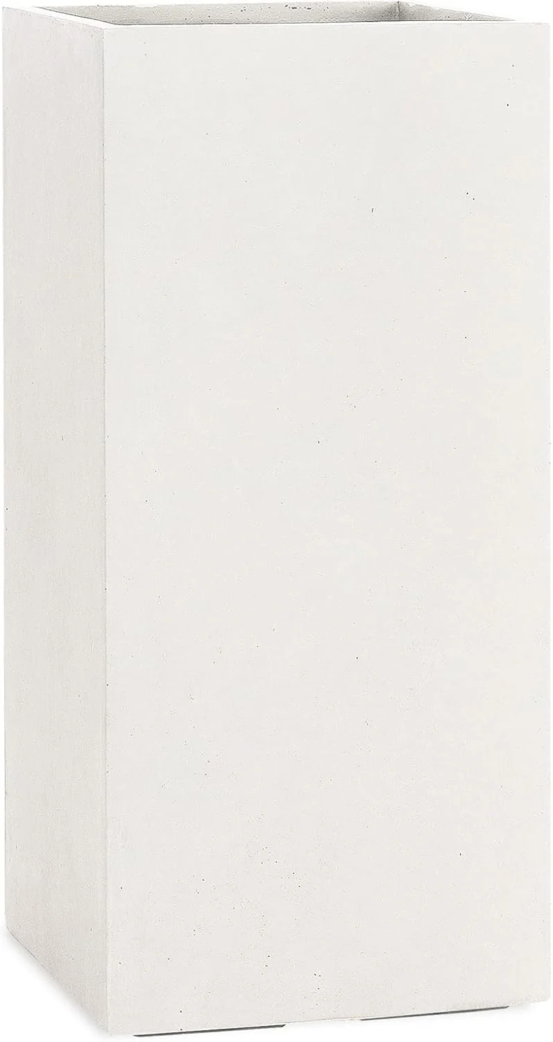 Pflanzwerk® Pflanzkübel Tower Sand 80x40x40cm *Frostbeständiger Blumenkübel* *UV-Schutz* *Qualitätsw