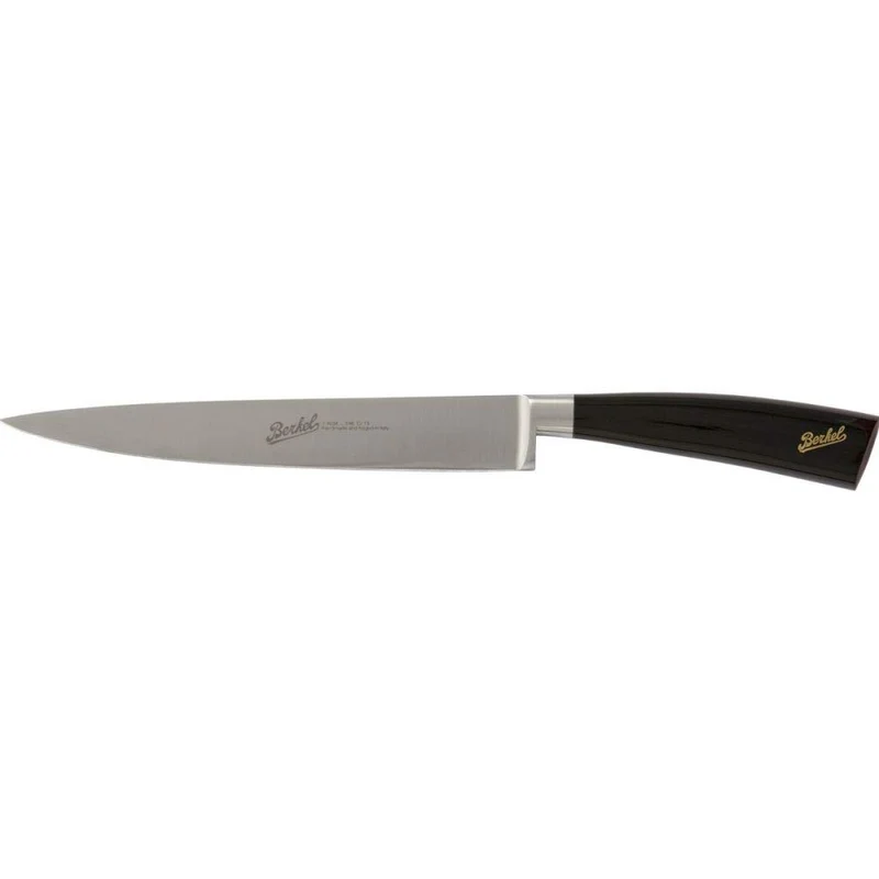 Van Berkel - Filetiermesser - Elegance Serie | Klingenlänge: 21 cm | Griff: Schwarz Glanz|*Blisterve