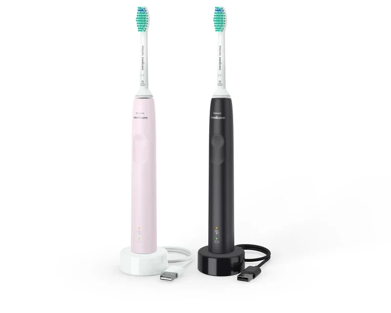 Philips 3100 Series HX3675/15 2x Elektrische Schallzahnbürsten