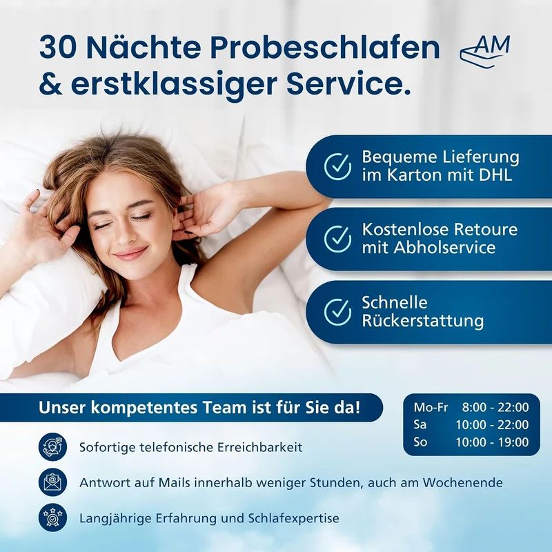 DormiGood - 2er Set Premium Daunenkissen 45 x 70 cm 100% Natur - 3 Kammer Kopfkissen 45x70 520g extr