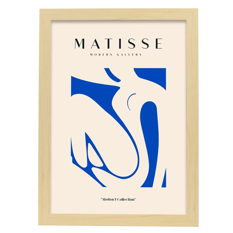 Nacnic Matisse Fauvismus Sammlung Poster 21. Illustrationen im Kunstausstellungsstil in Farbe für di