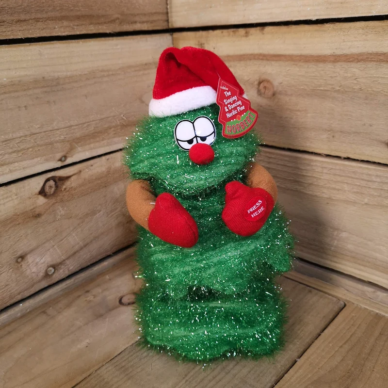 Premier Weihnachtsbaum, animiert, singend und tanzend, 28 cm