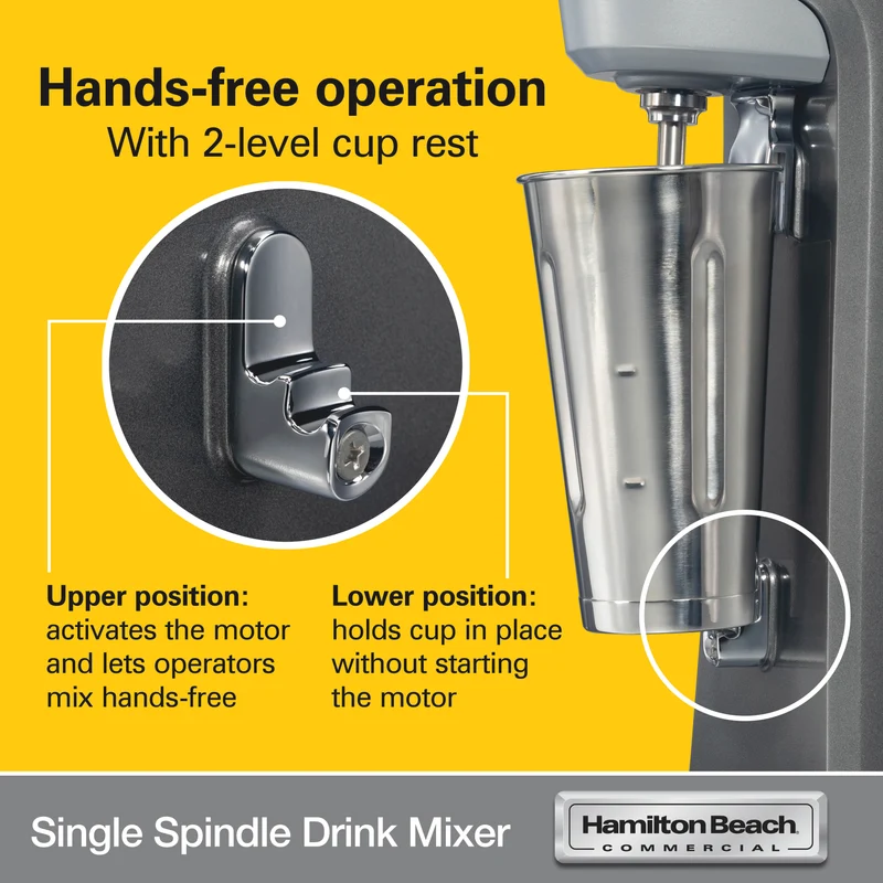 Hamilton Beach Commercial® – Single Spindle Getränkemixer – HMD200R