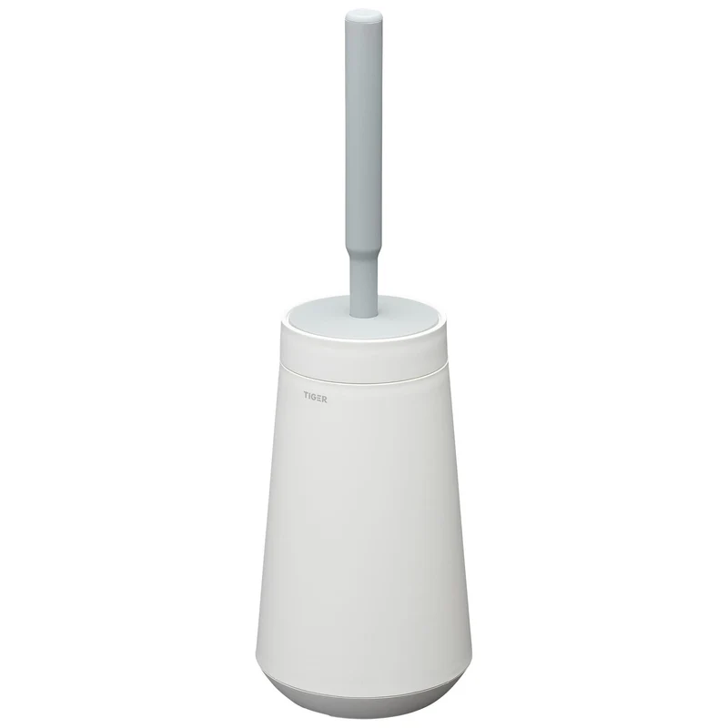 Tiger Tess Toilettenbürstenhalter mit flexibler Swoop WC-Bürste, WC-Bürstengarnitur freistehend oder