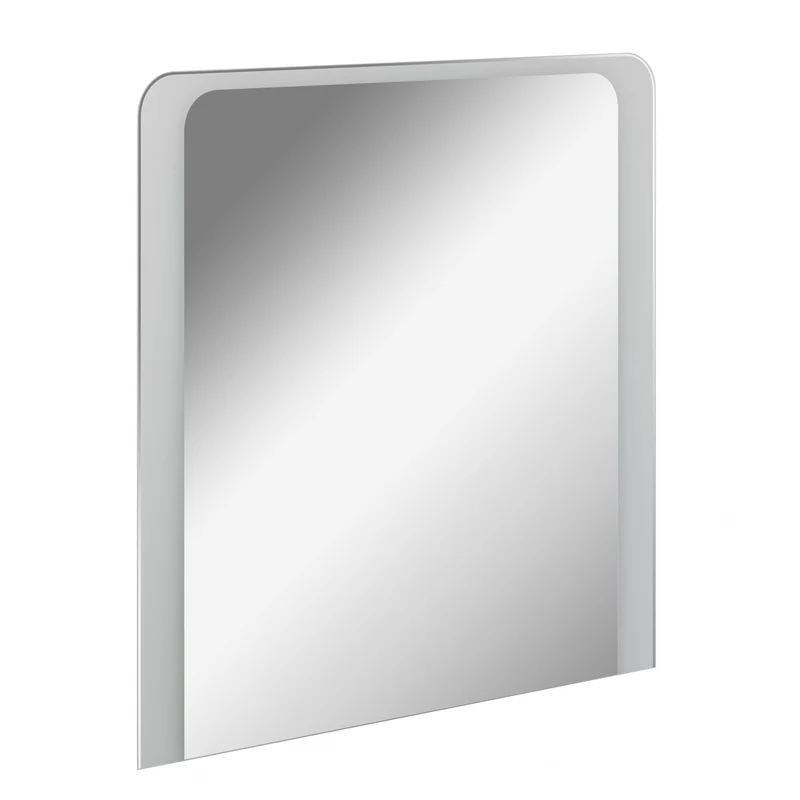 FACKELMANN LED Spiegel Milano 80 / Wandspiegel mit Design-LED-Beleuchtung/Masse (B x H x T): ca. 80