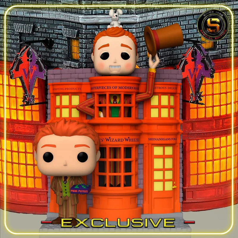 Funko! POP Deluxe Excl HP Wizard Wheezes w/Fred