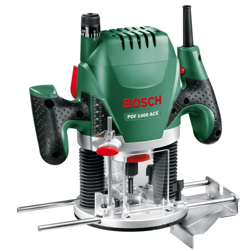 Bosch Oberfräse POF 1400 ACE (1.400 Watt, im Koffer)