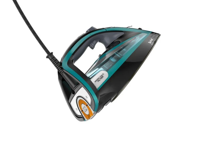 TEFAL Ultimate Pure FV9844E0 - Dampfbügeleisen mit automatischer Abschaltung - Durilium AirGlide automatische Reinigung