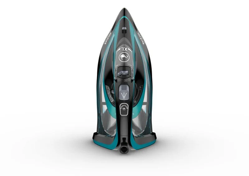 TEFAL Ultimate Pure FV9844E0 - Dampfbügeleisen mit automatischer Abschaltung - Durilium AirGlide automatische Reinigung