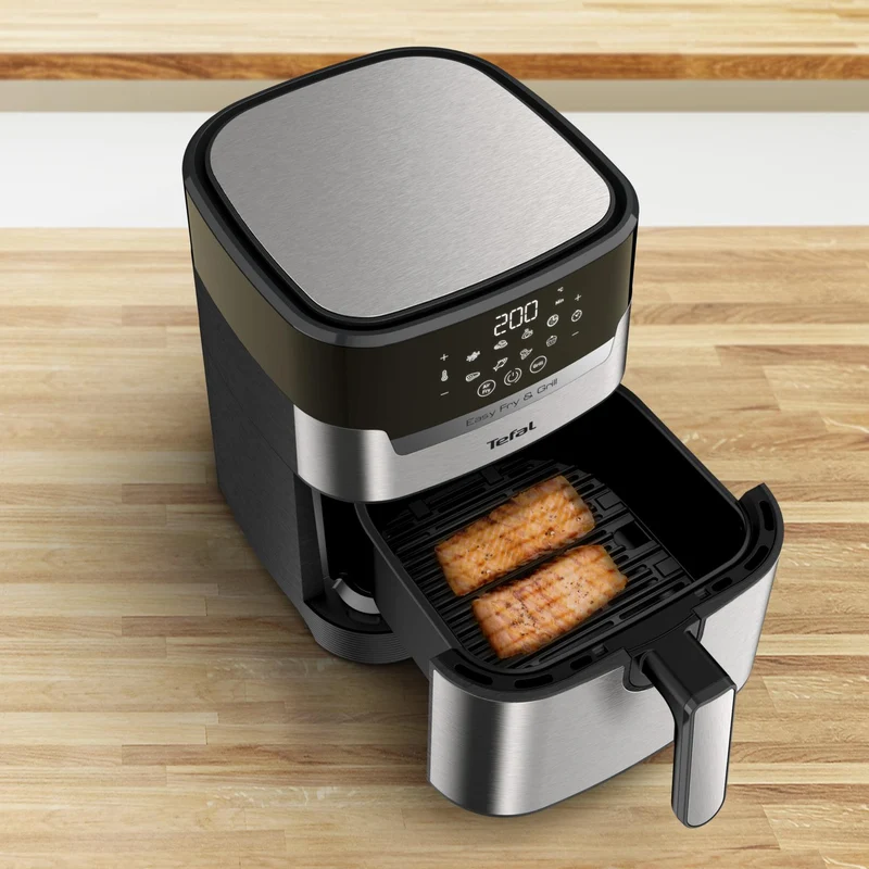 TEFAL Easy Fry & Grill EY505D15 - Heißluftfritteuse/Grill - 4.2 Liter