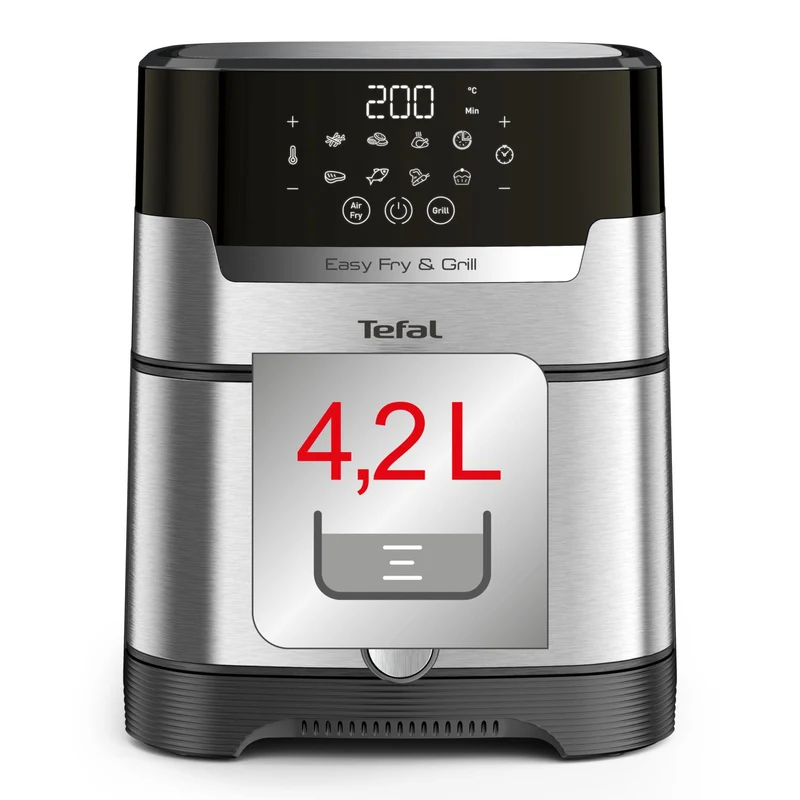 TEFAL Easy Fry & Grill EY505D15 - Heißluftfritteuse/Grill - 4.2 Liter
