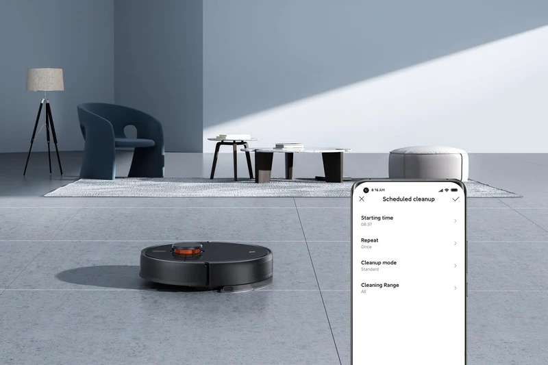 Xiaomi Mi Robot Vacuum-Mop 2 Ultra - Staubbeutel - Schwarz - Rund - 4 l - Laser - 3D Smart Navigation
