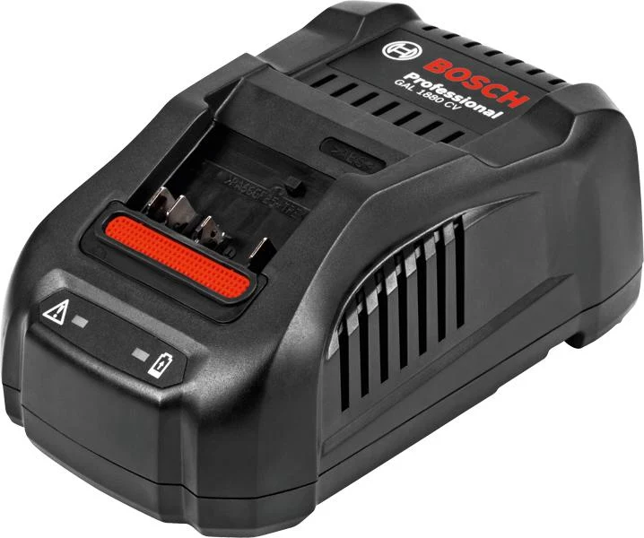 Bosch Professional 18V System Akku Starter-Set: 2x GBA 18V 5.0Ah Akku + Schnellladegerät GAL 1880 CV