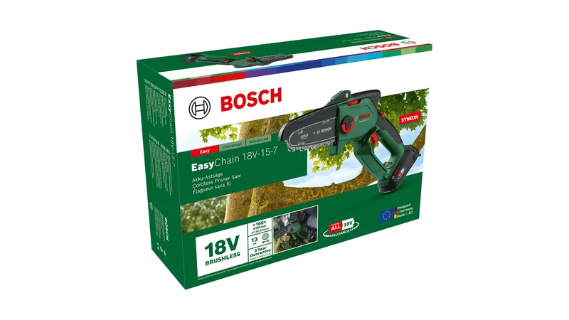 Bosch Mini Kettensäge EasyChain 18V-15-7