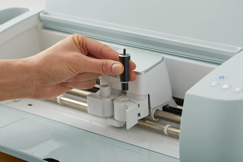 Cricut Explore Deep Cut Housing & Blade-, Blade + Housing Deep Pt, Deep Pt