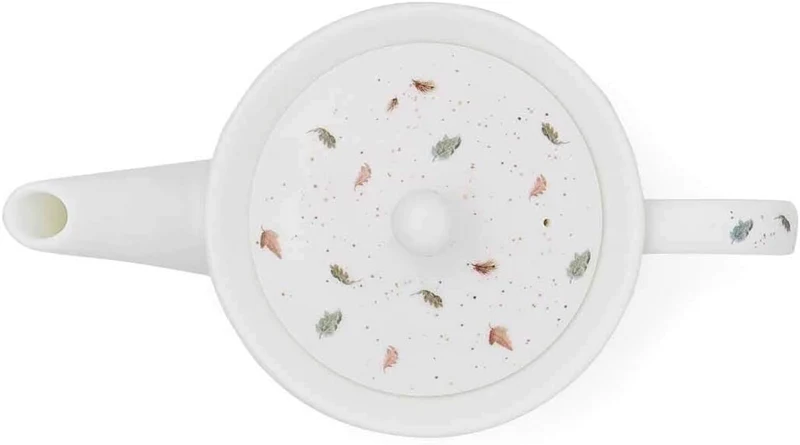 RW WN4090-XT Royal Worcester Wrendale Designs China One Pint Teekanne Igel und Maus, Keramik, Weiss