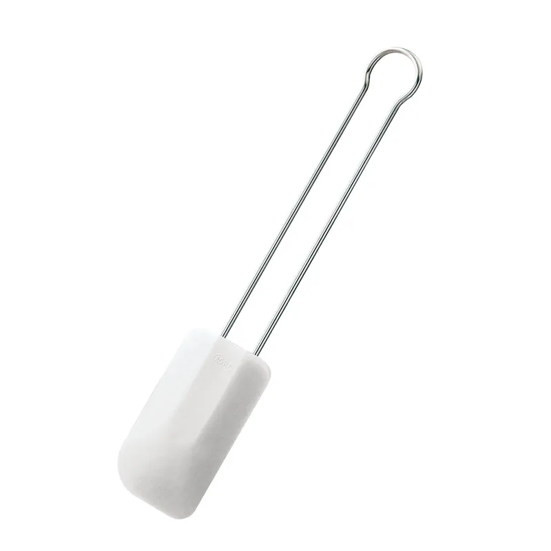 RÖSLE Teigschaber 26 cm Silikon weiss