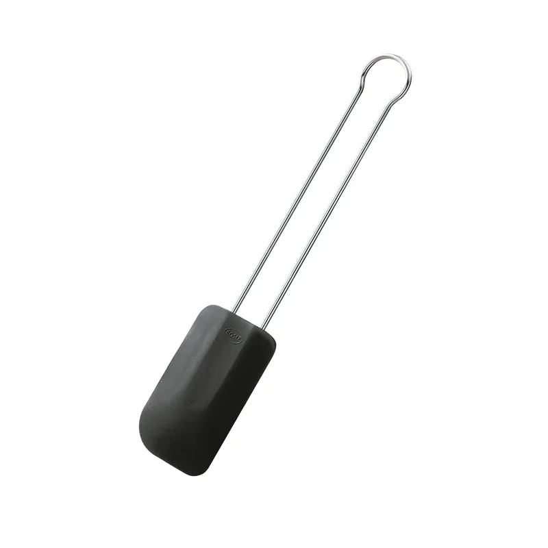 RÖSLE Teigschaber 26 cm Silikon schwarz