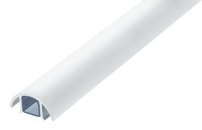 Mini Design Aluminium Kabelkanal für z.B. Lautsprecher - 30mm breit von ALUNOV (Länge: 100cm, Weiss