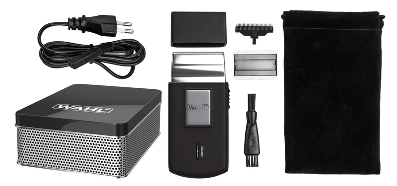 Wahl 03615-1016 - Folienschaber - 0,4 mm - Schwarz - Silber - Wechselstrom/Batterie - Nickel-Metallhydrid (NiMH) - 45 min