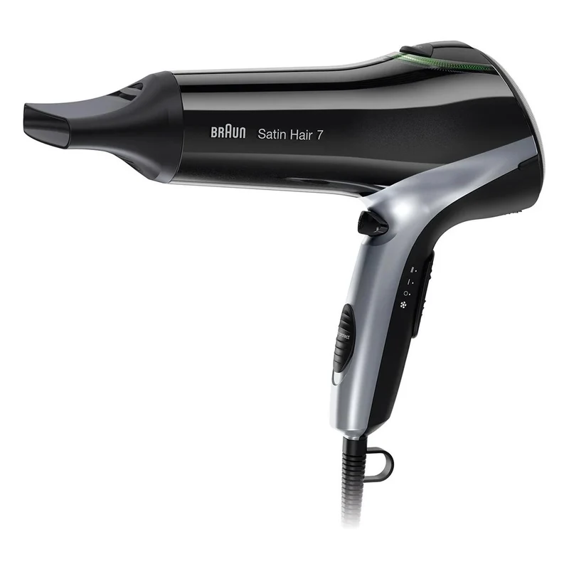 Braun HD710 - 70 °C - Schwarz - Silber - Monochromatisch - Hängeschlaufe - Tasten - Schieber - 2200 W