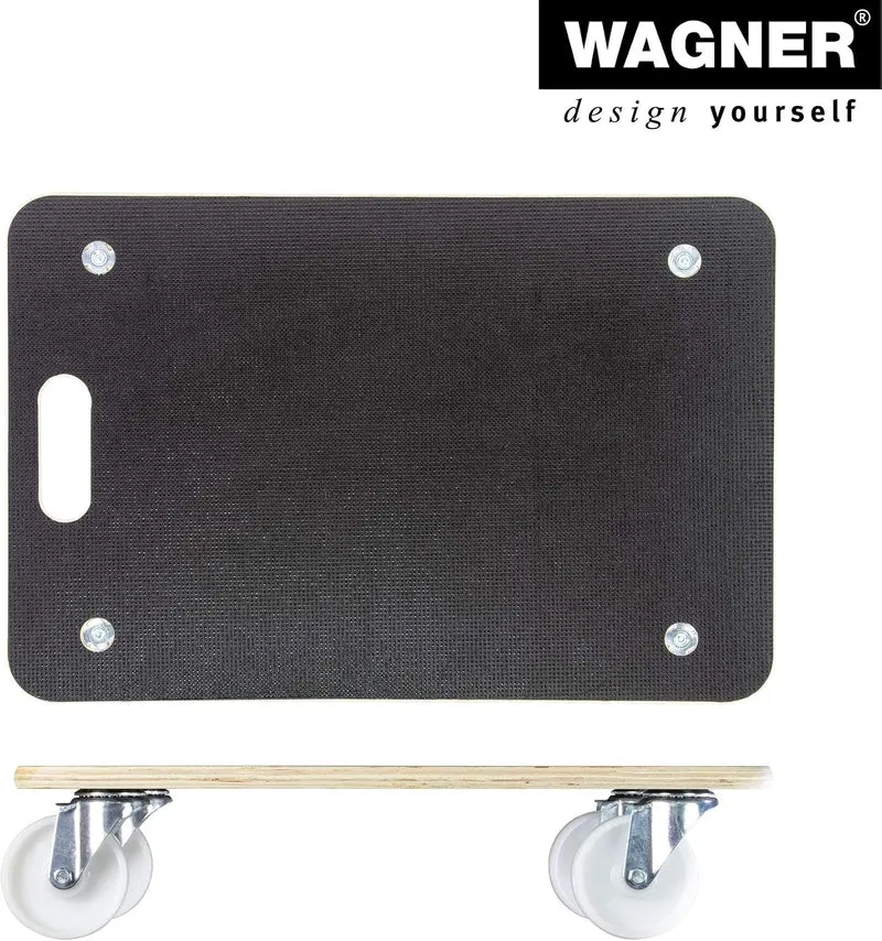 Wagner Transporthilfe MM 1614 I 59 x 39 x 13,5 cm - 400 kg Tragkraft - für schwer beladene Kisten, G