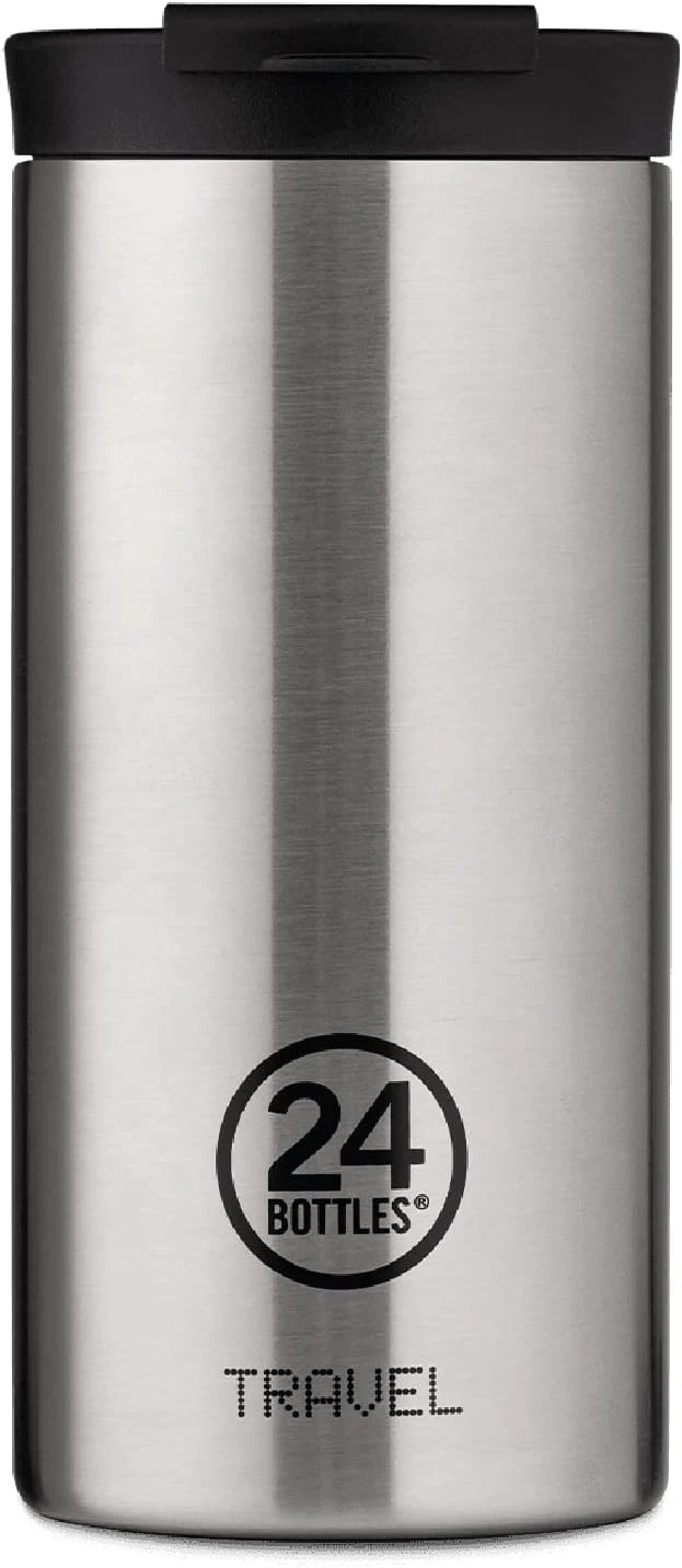 24Bottles Travel Tumbler - Reise- und Büro-Thermobecher 350ml/600ml, 100% Luftdicht für Kaffee und T