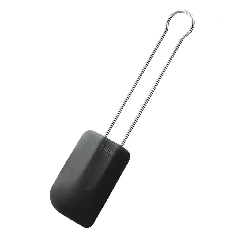 RÖSLE Teigschaber 32 cm Silikon schwarz