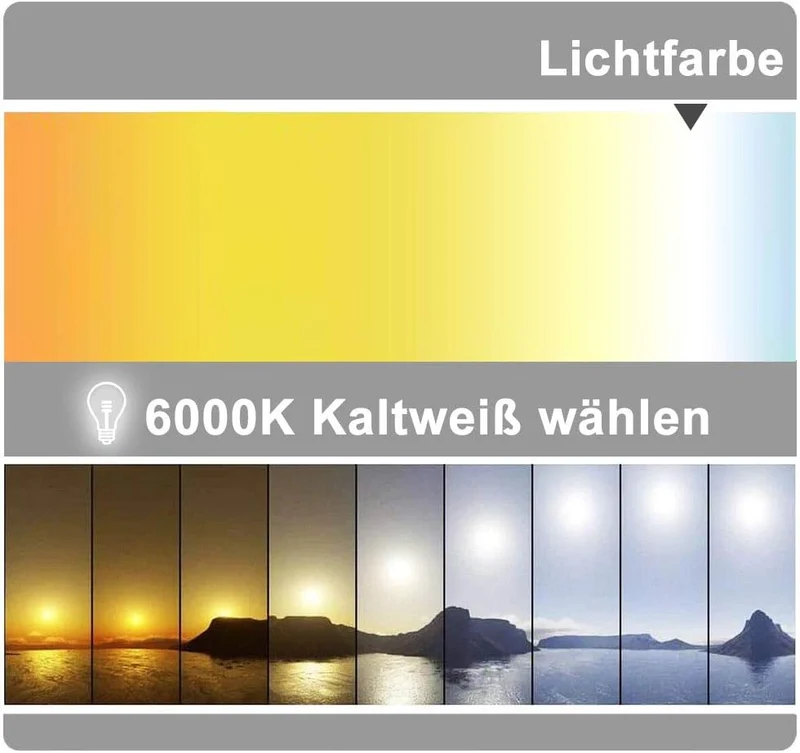 Aica Sanitär LED Bad Spiegel 50×70cm Badspiegel mit Beleuchtung Lichtspiegel Badezimmerspiegel Dekor